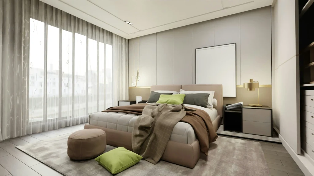Minimalist Bedroom That Feels Expensive | Pure Zen Decor 16 Floor Clean and the Layout