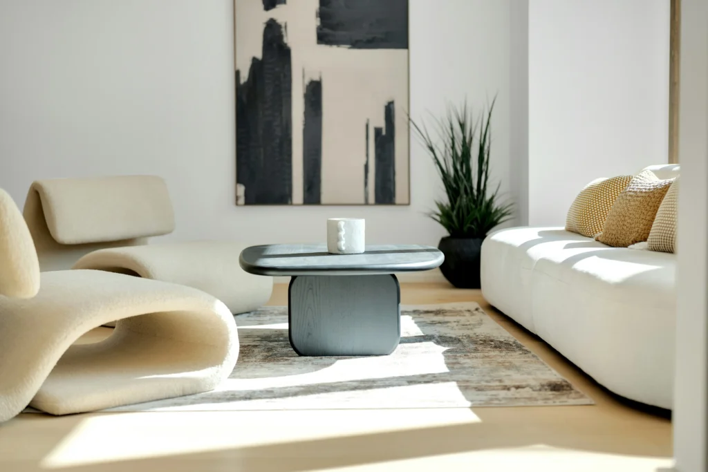 Small Living Room Big Style Tricks | Pure Zen Decor 8 Coffee Table Minimal
