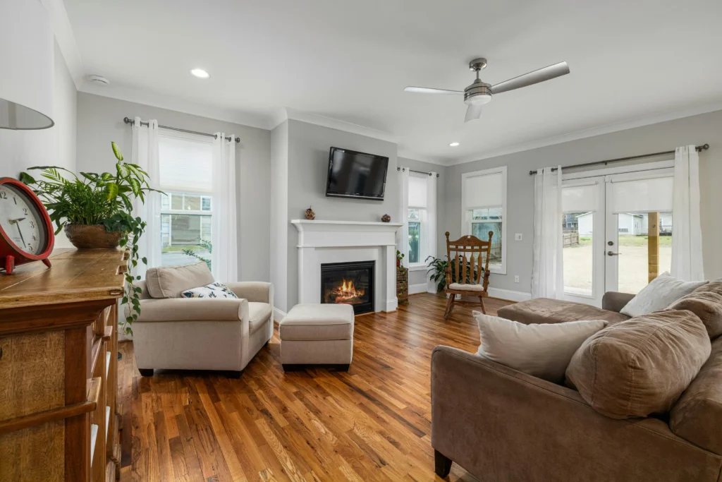 Warm Neutral Living Room Aesthetic | Pure Zen Decor 9 Natural Greenery