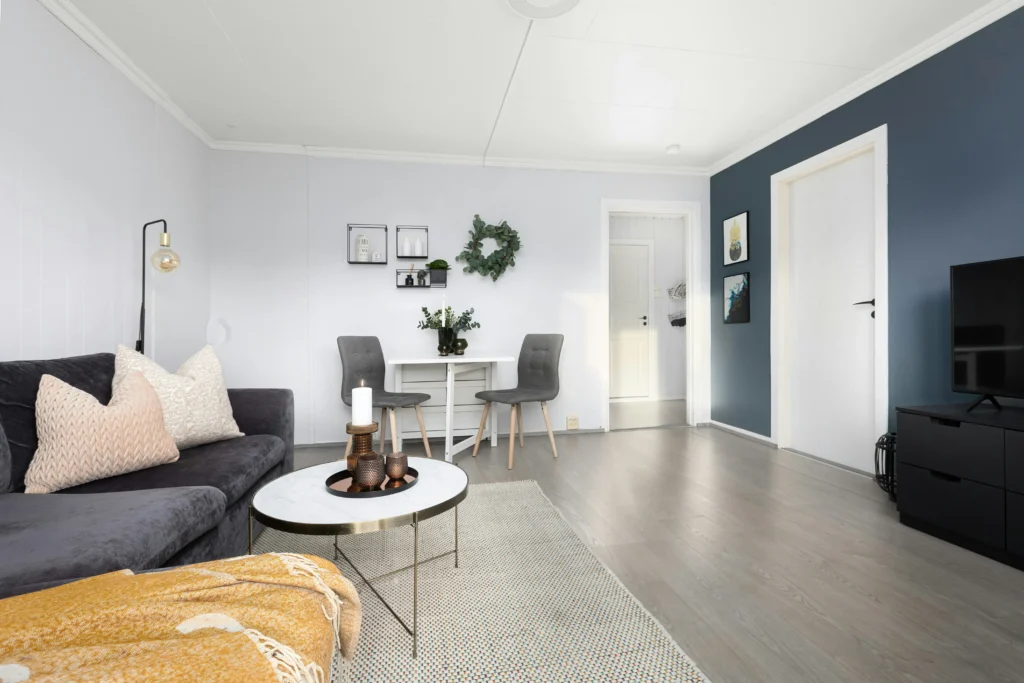 Neutral Living Room Ideas for a Clean Modern Look 14 Contrast for a Modern Edge