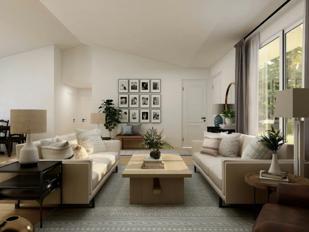 Effortless Living Room Elegance | Pure Zen Decor 5 Layered Look