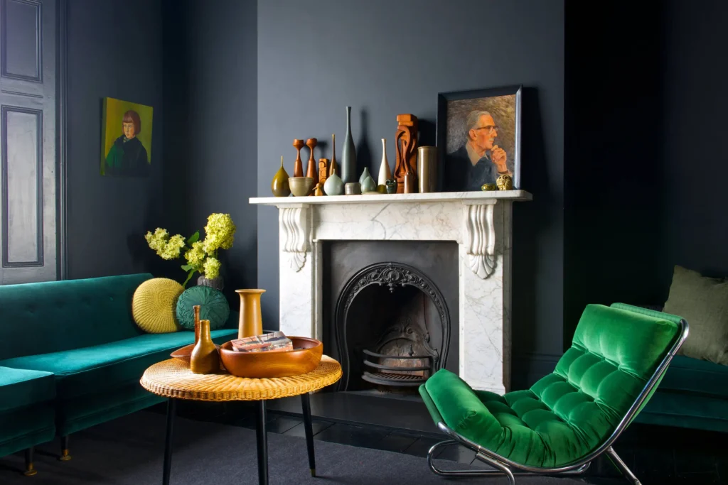 19 Black, Green, and Gold Living Room Ideas for Cozy Home 2 1 2