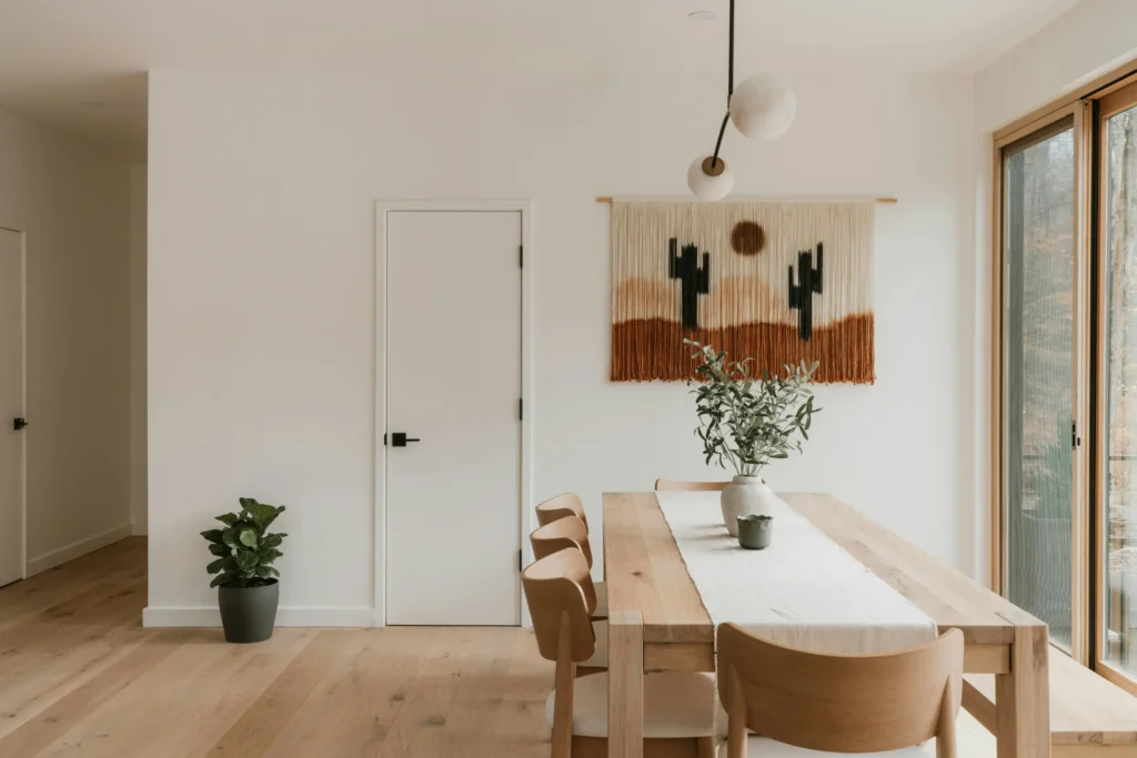 Neutral Dining Decor for a Calm Cooking Space 2 Dining Decor