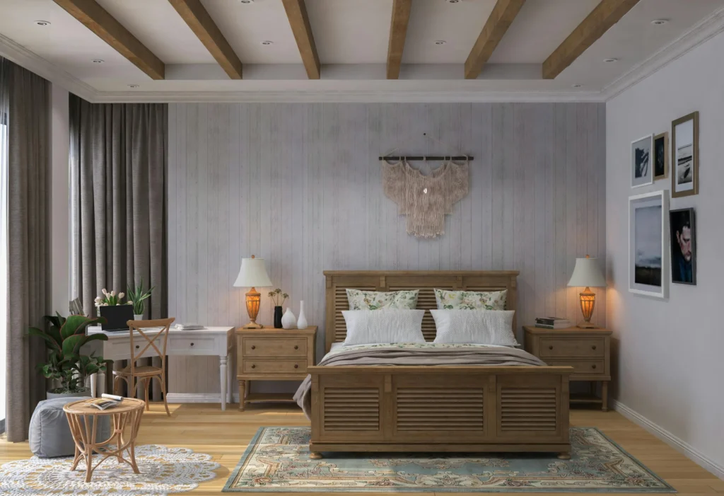 Elegant Bedroom Decor on a Small Budget | Pure Zen Decor 11 Wall Decor