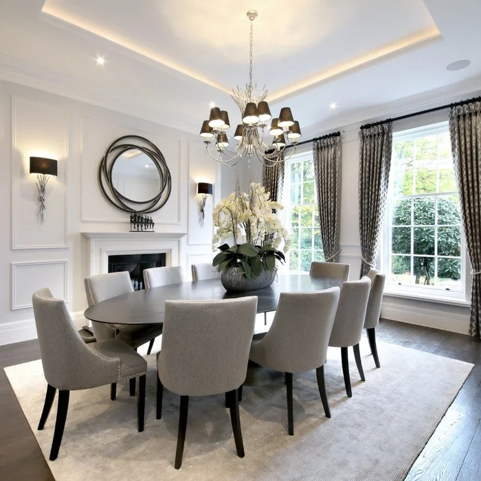 19+ Mirror Wall Decor Dining Room Ideas For Elegant Homes 11 10 13