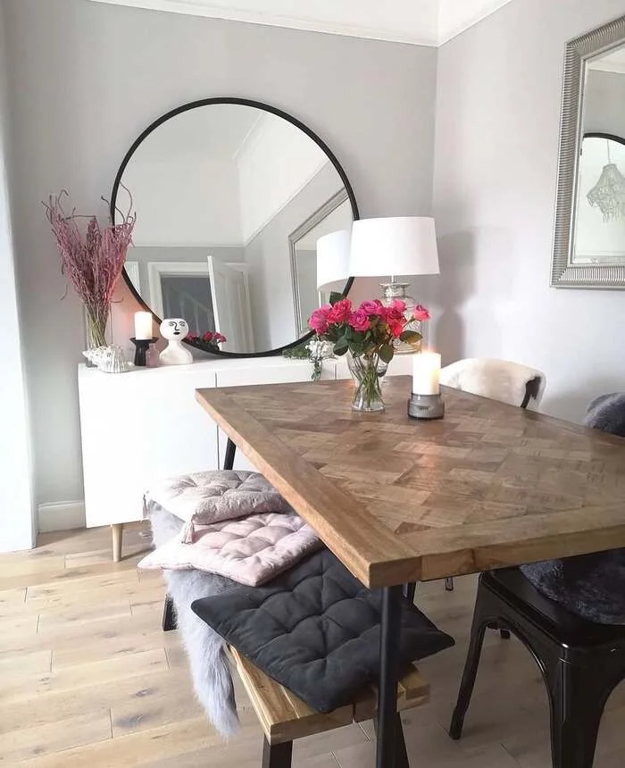 19+ Mirror Wall Decor Dining Room Ideas For Elegant Homes 14 13 13