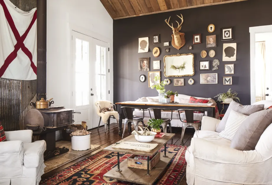 19 Farmhouse Living Room Corner Decor Ideas | Pure Zen Decor 11 9 9