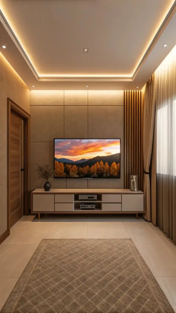 22 TV in Corner Living Room Layout Ideas To Try in 2026 22 image 211