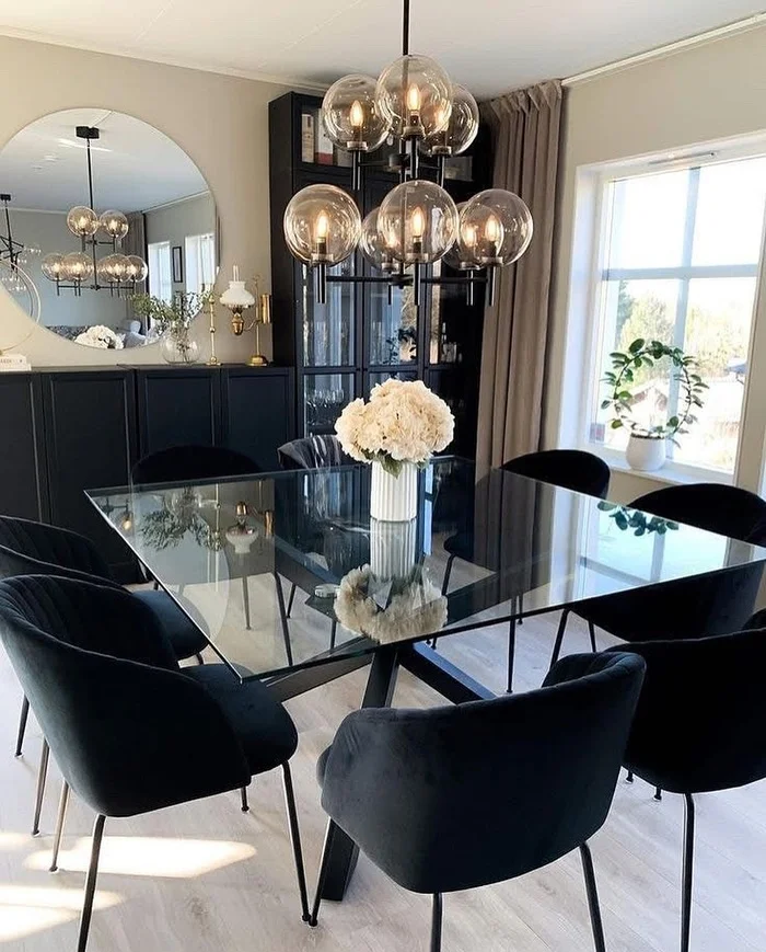 13 Black Dining Room Decor Ideas For A Bold, Chic Look 7 image 270