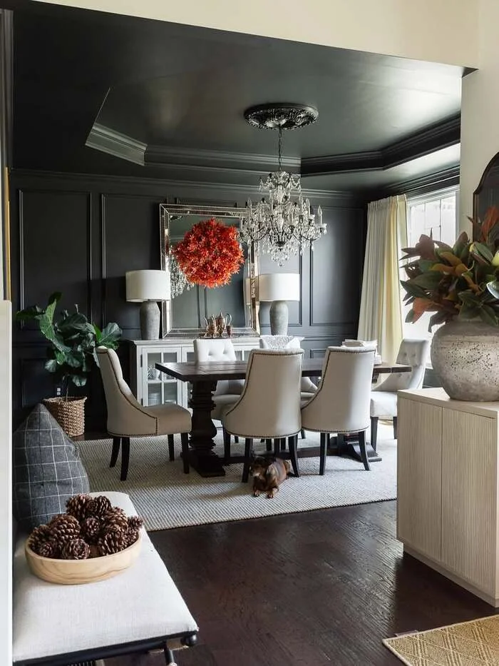 13 Black Dining Room Decor Ideas For A Bold, Chic Look 5 image 274