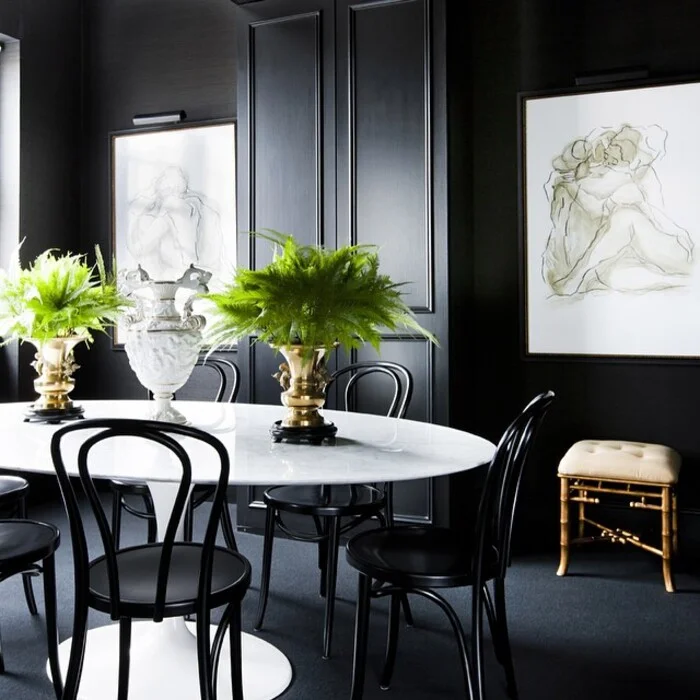 13 Black Dining Room Decor Ideas For A Bold, Chic Look 12 image 280