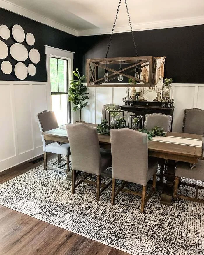 13 Black Dining Room Decor Ideas For A Bold, Chic Look 13 image 282