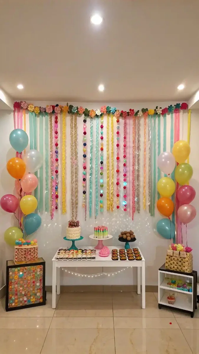 18 Birthday Wall Decor Ideas with Balloons, Lights & Signs 15 image 376