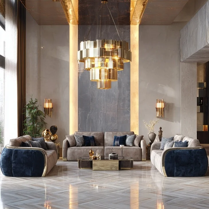 15 Stunning Marble Flooring Design Living Room For Your 4 image 391