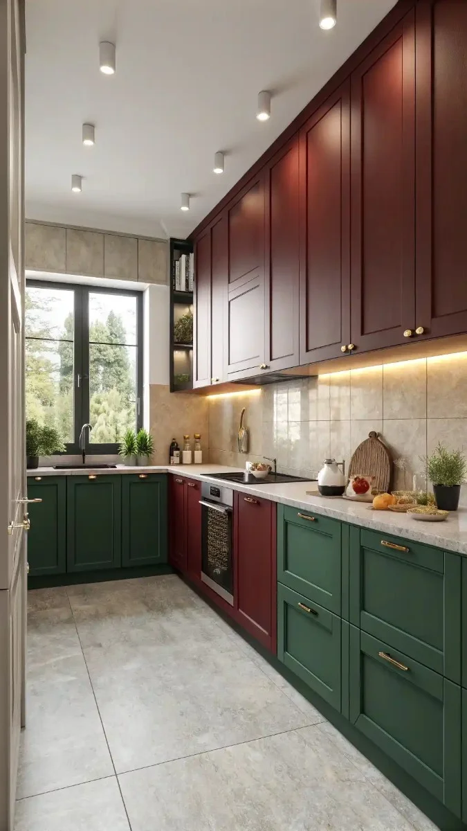 22 Green And Burgundy Kitchen Ideas That Are Trending Now 6 image 407