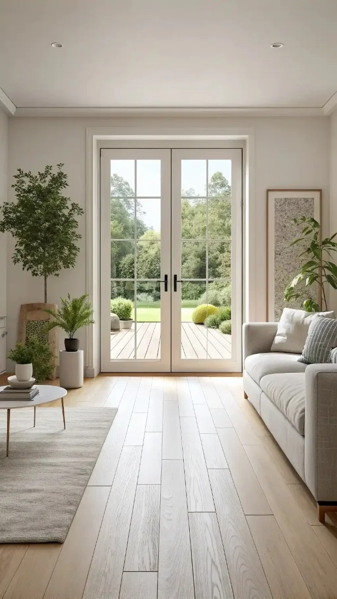 21 Living Room Double Doors to Garden That Look Beautiful 2 image 441