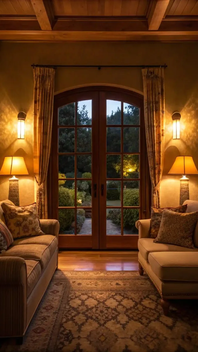 21 Living Room Double Doors to Garden That Look Beautiful 16 image 455