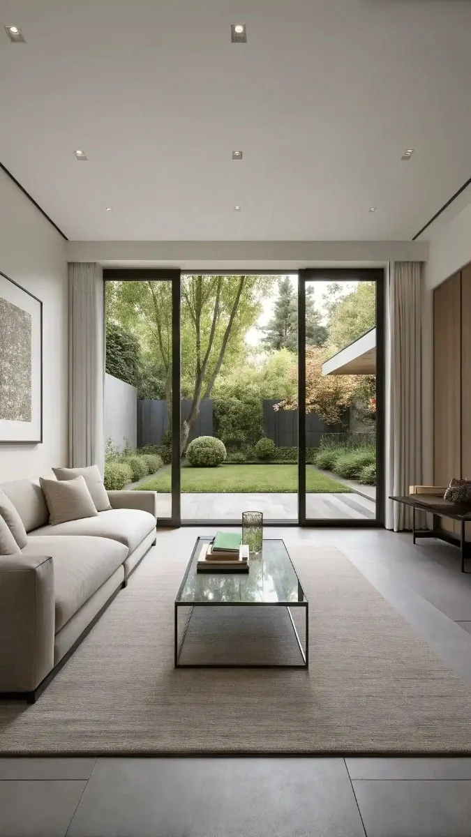 21 Living Room Double Doors to Garden That Look Beautiful 21 image 460