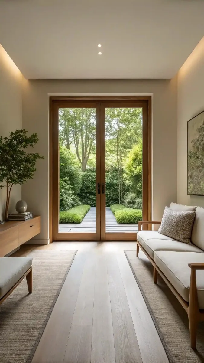 21 Living Room Double Doors to Garden That Look Beautiful 22 image 461