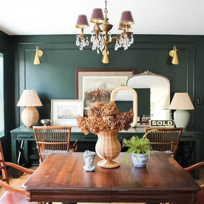 16 Green Dining Room Decor Looks That Feel Calm & Cozy 15 image 76