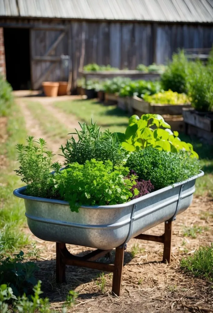 10 Herb Planter Ideas to Freshen Up Your Spring Garden 2 1 1