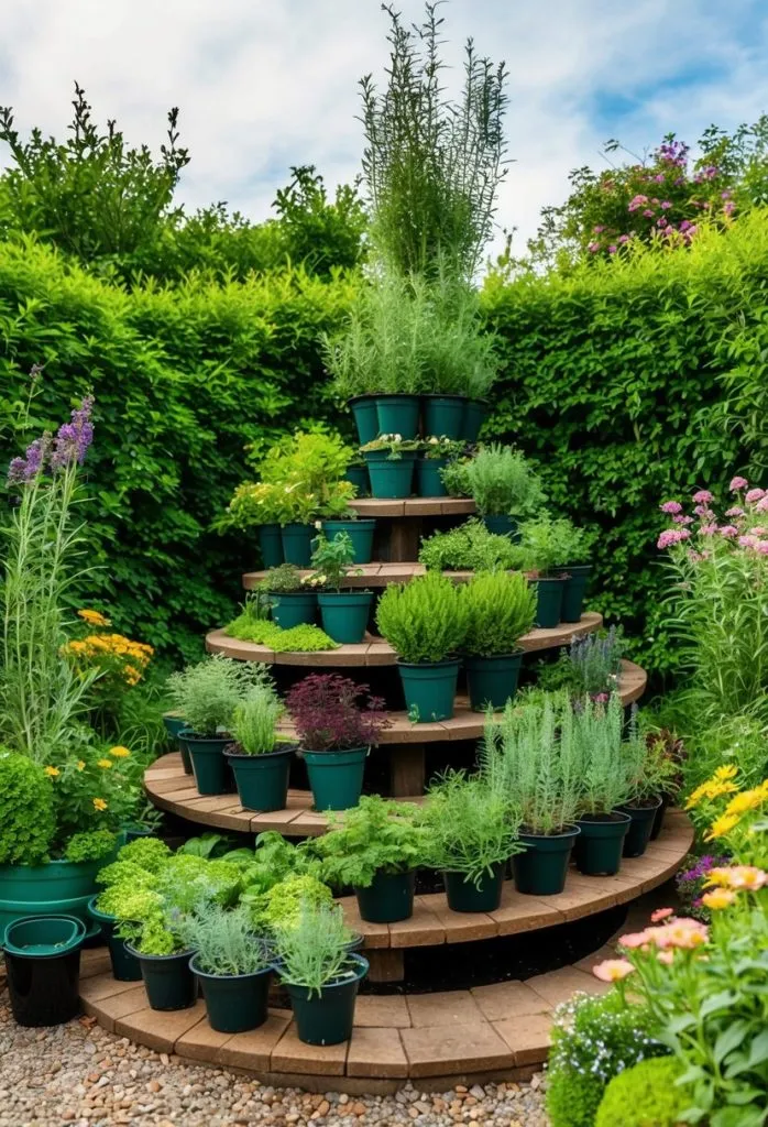 10 Herb Planter Ideas to Freshen Up Your Spring Garden 7 6 1