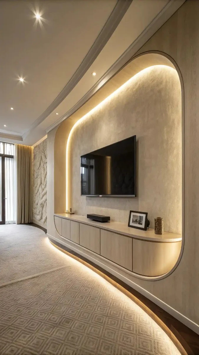 20 Luxury Living Room TV Unit Designs We’re Obsessed With 2 image 100