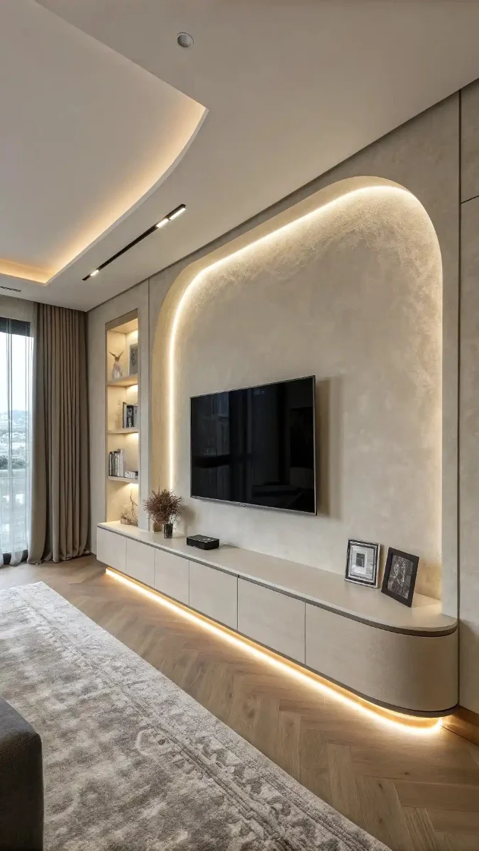 20 Luxury Living Room TV Unit Designs We’re Obsessed With 13 image 111