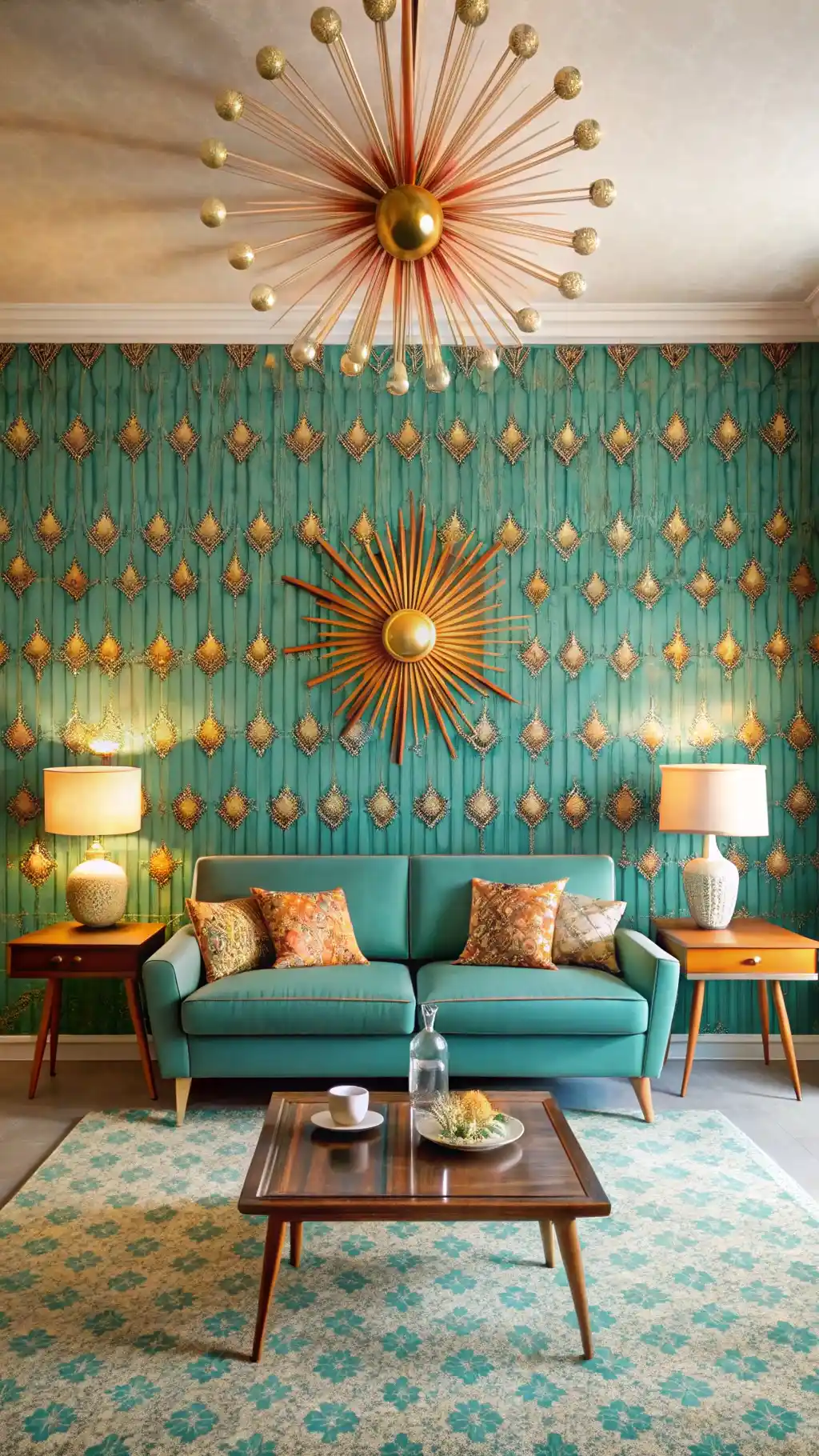 15 Wallpapers Vintage Retro 1950s Living Room: Design Your Dream Space 9 image 127