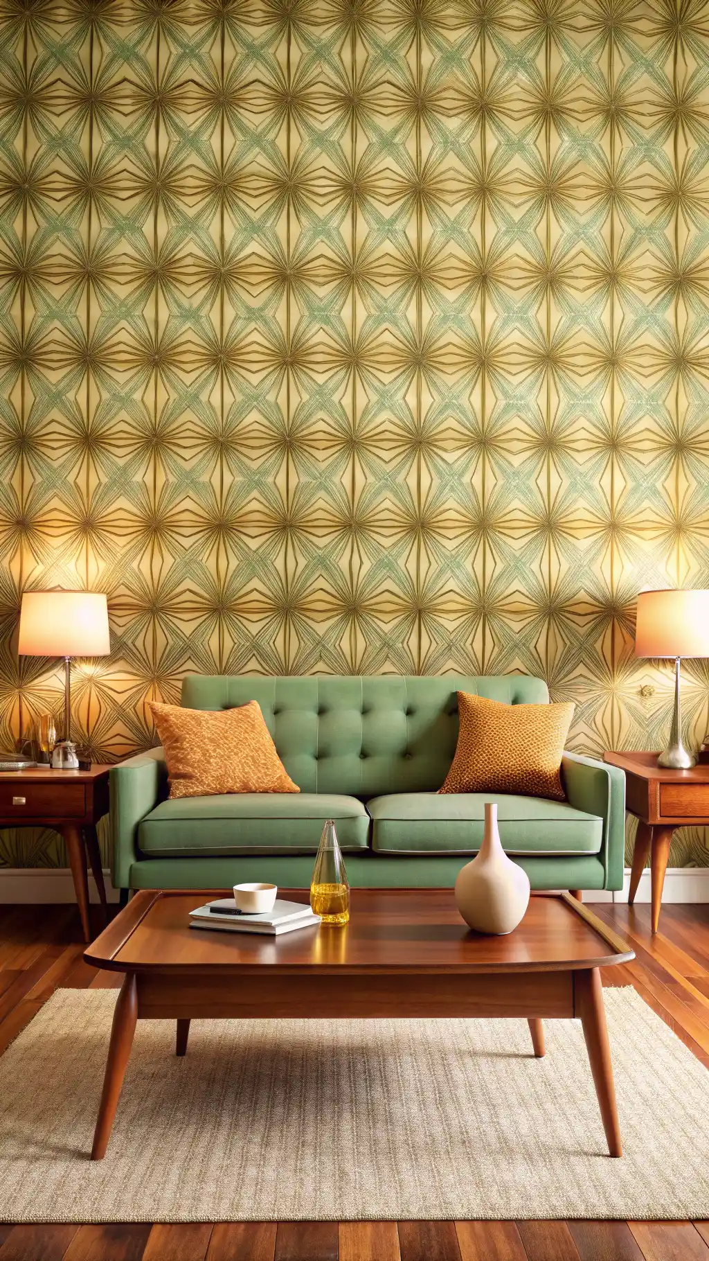 15 Wallpapers Vintage Retro 1950s Living Room: Design Your Dream Space 10 image 128