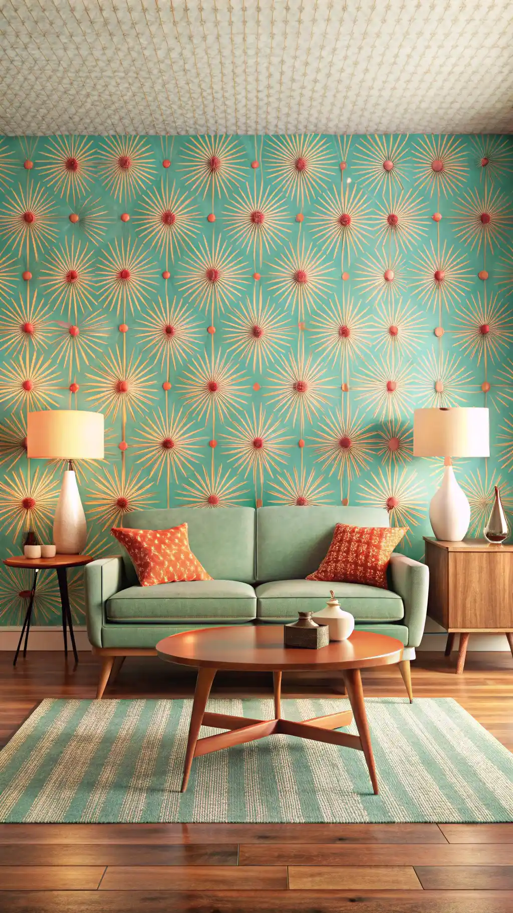 15 Wallpapers Vintage Retro 1950s Living Room: Design Your Dream Space 15 image 133