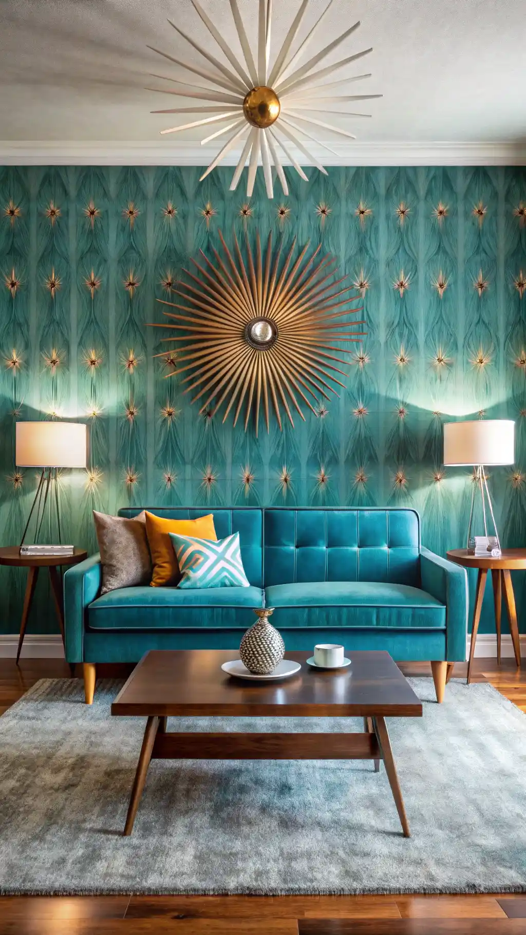 15 Wallpapers Vintage Retro 1950s Living Room: Design Your Dream Space 16 image 134