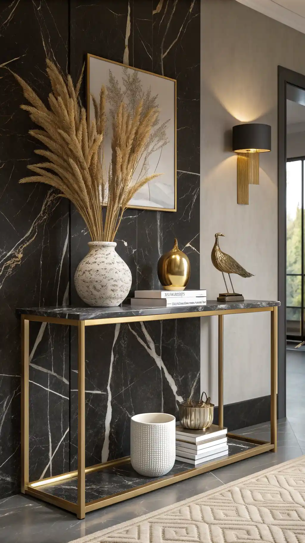 19 Black and White Marble Tiles Living Room: Stunning Design Ideas 4 image 154