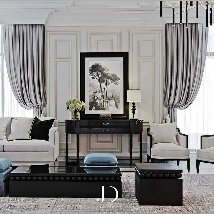 23 Chic Black And White Living Room Decor Simple Ideas 21 image 19