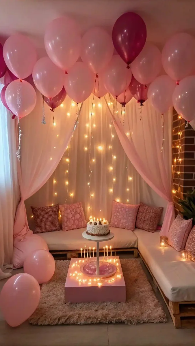 24 Pink Living Room Birthday Decorations That Wow Guests 2 image 198
