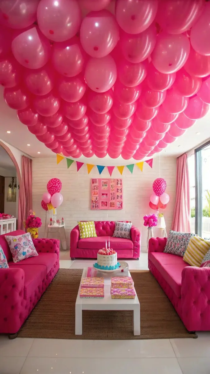 24 Pink Living Room Birthday Decorations That Wow Guests 5 image 201