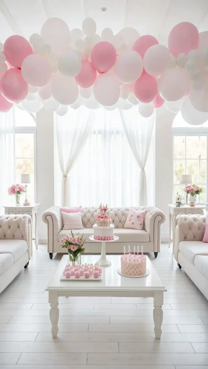 24 Pink Living Room Birthday Decorations That Wow Guests 18 image 214