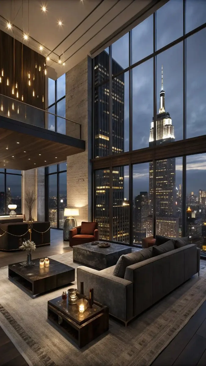 17 Modern High Rise Apartment Living Room Ideas 5 image 245