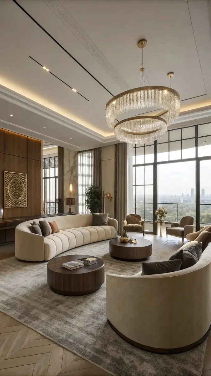 17 Modern High Rise Apartment Living Room Ideas 7 image 247