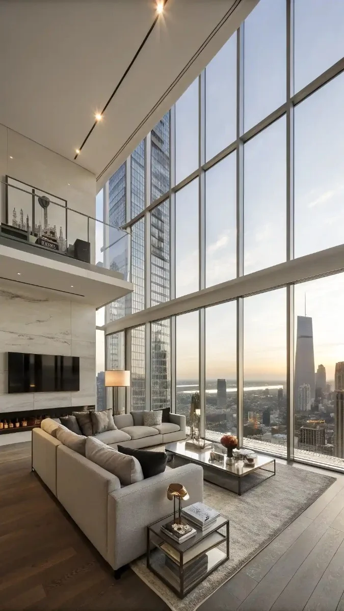 17 Modern High Rise Apartment Living Room Ideas 14 image 254