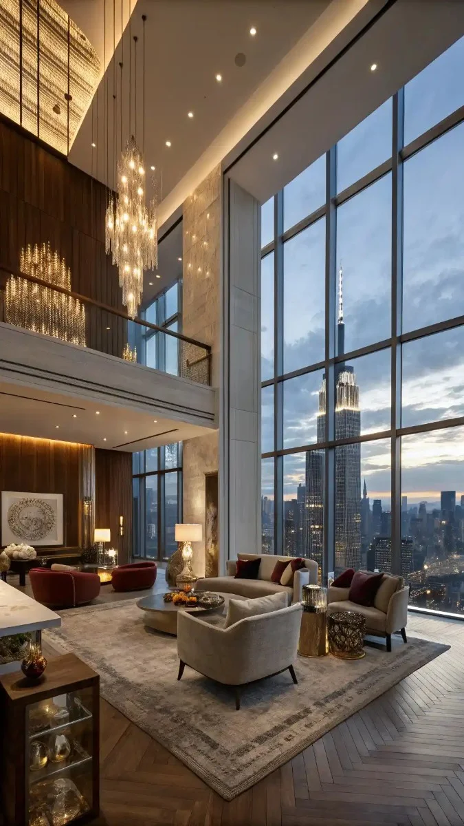 17 Modern High Rise Apartment Living Room Ideas 15 image 255