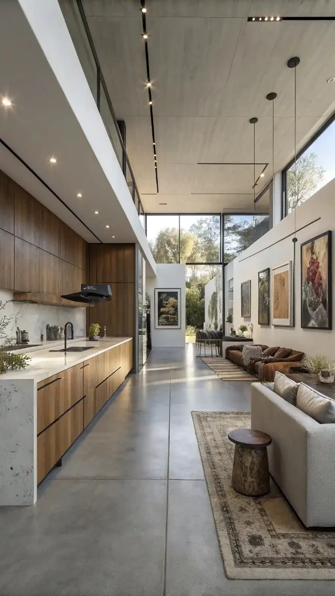 24 Concrete Floors Kitchen and Living Room Ideas You Need To Try 10 image 267