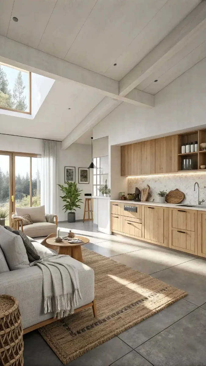 24 Concrete Floors Kitchen and Living Room Ideas You Need To Try 15 image 272