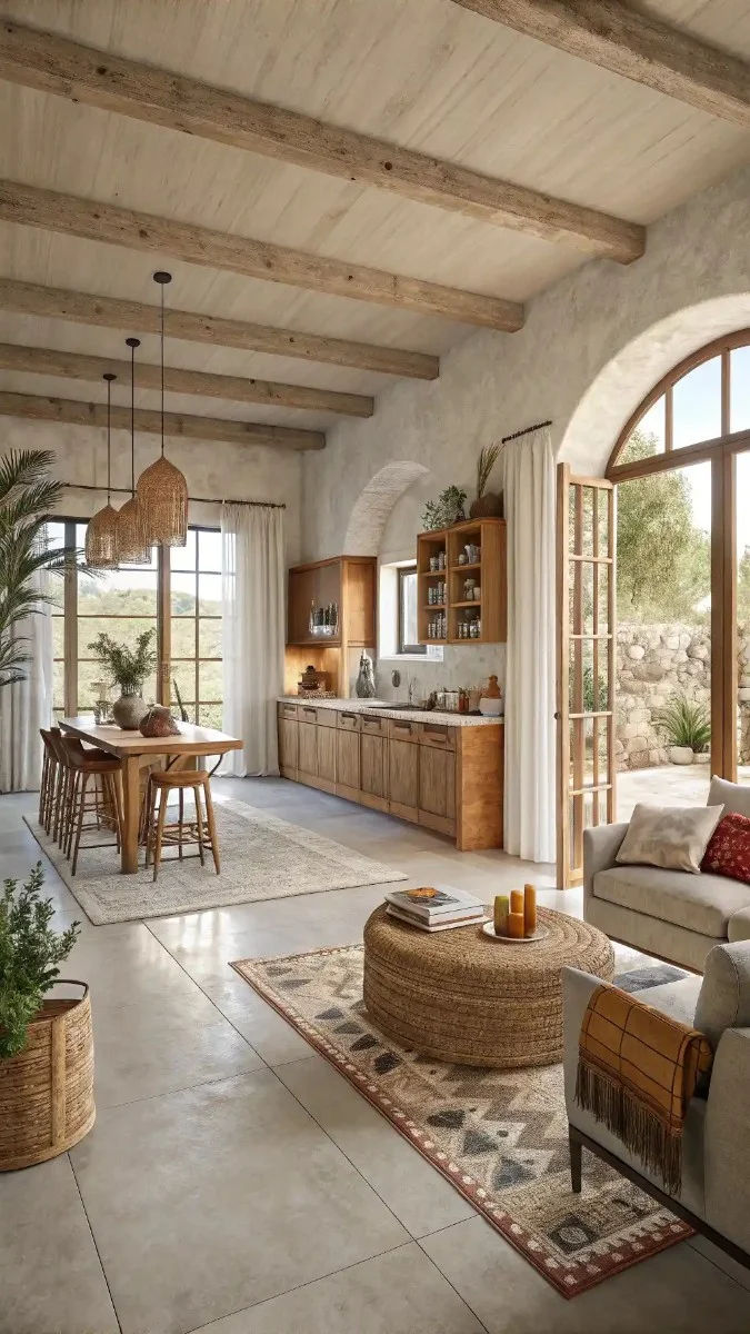 24 Concrete Floors Kitchen and Living Room Ideas You Need To Try 17 image 274