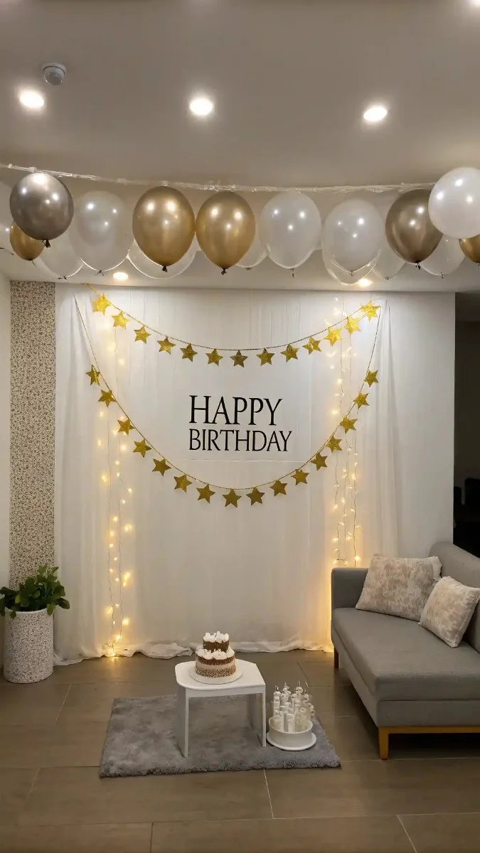 17 Living Room Birthday Decor Ideas for Husband To Increase Love 6 image 307