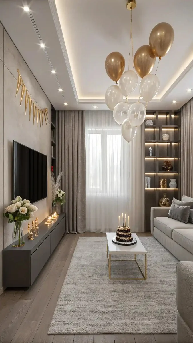 17 Living Room Birthday Decor Ideas for Husband To Increase Love 11 image 312