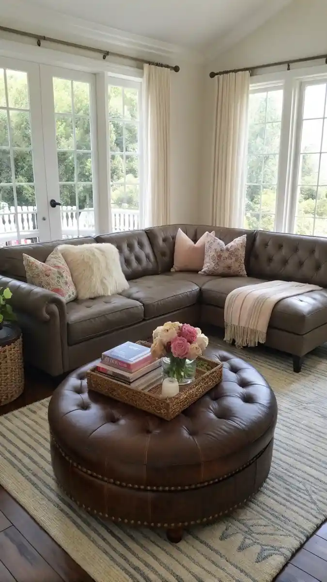 20 Small Living Room Ottoman Coffee Table Styles 12 image 33