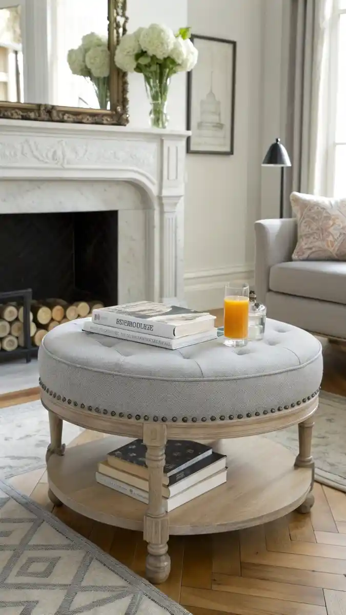 20 Small Living Room Ottoman Coffee Table Styles 13 image 34