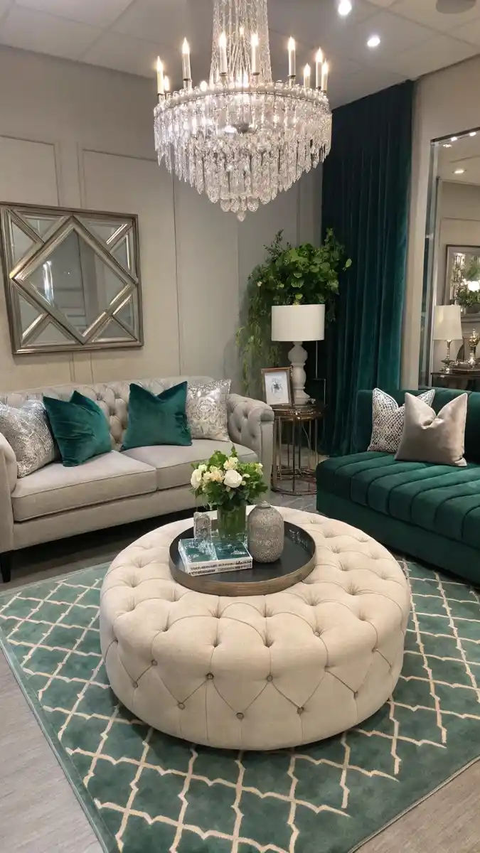 20 Small Living Room Ottoman Coffee Table Styles 15 image 36