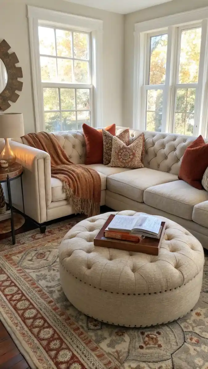 20 Small Living Room Ottoman Coffee Table Styles 17 image 38